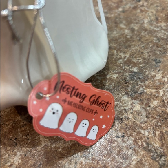 Ceramic Ghost Figurine stacking measuring cups - Picture 4 of 4